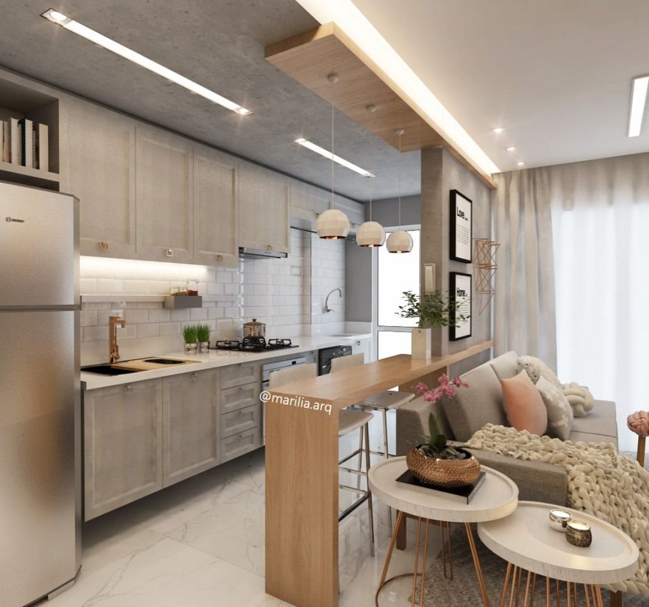 Проект кухни-гостиной