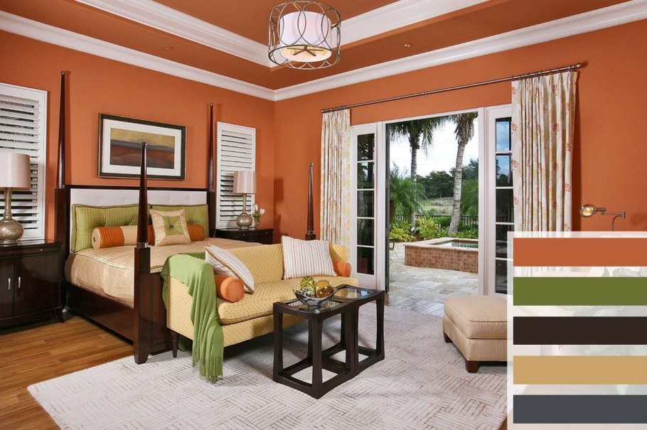 Цветовые сочетания в интерьере