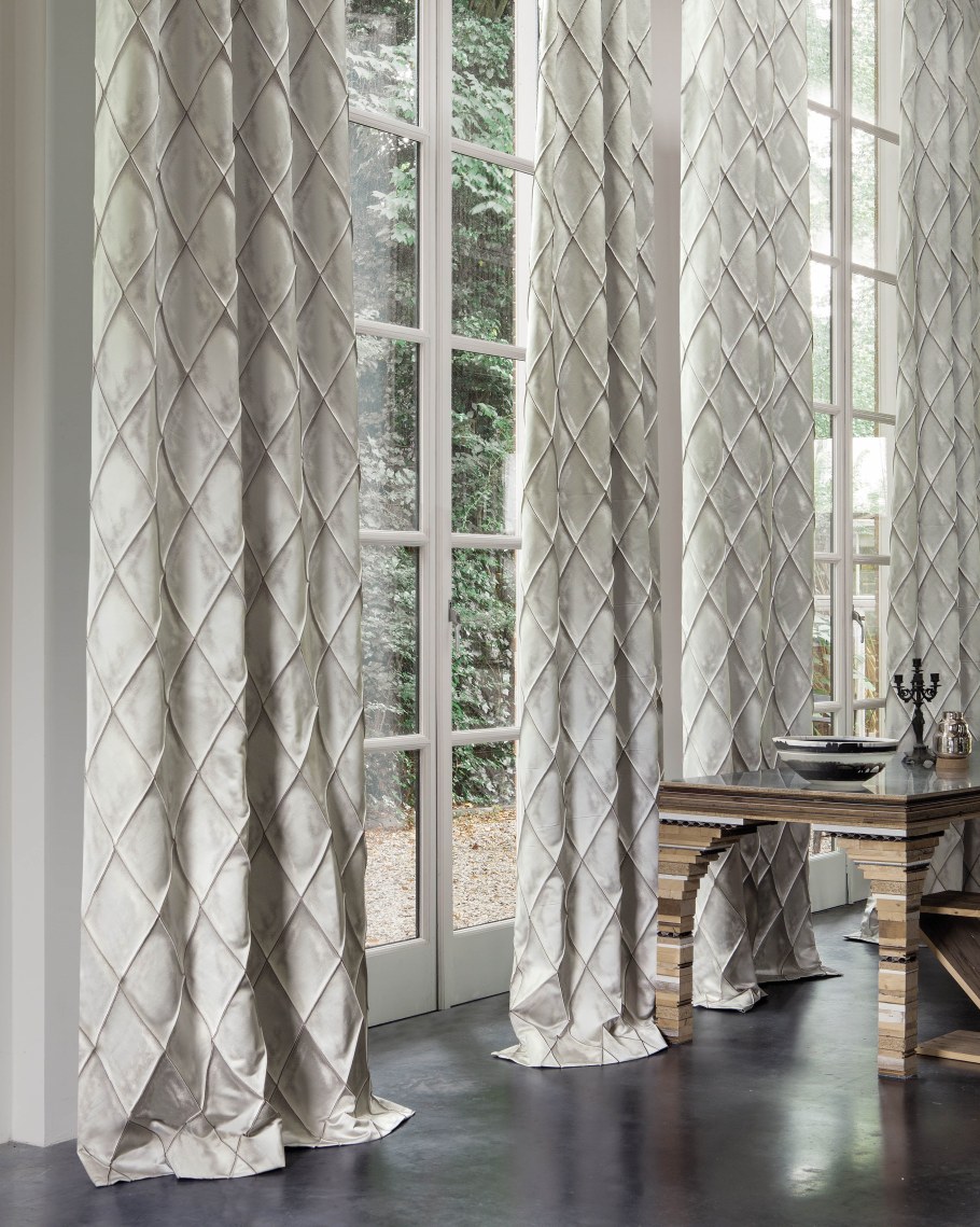 Портьера ромбы