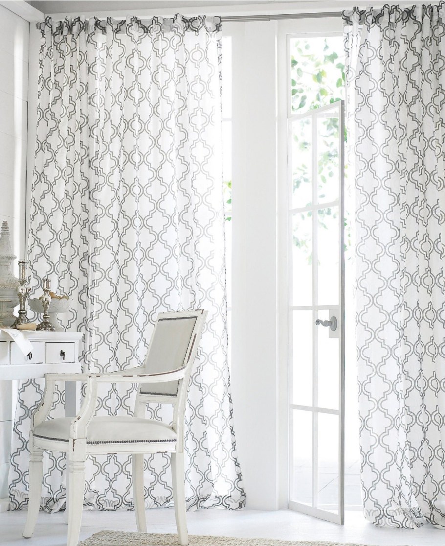 Шторы ромбы