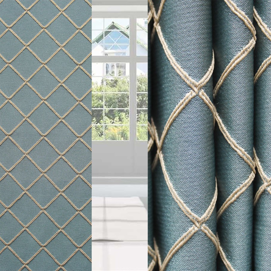 Шторы в ромбик