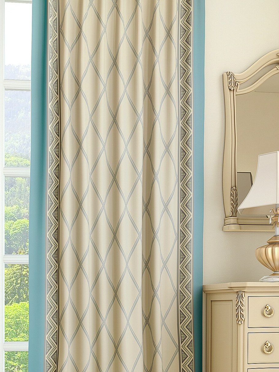 Штора "портьера классика" 150*280 //бежевый ГП