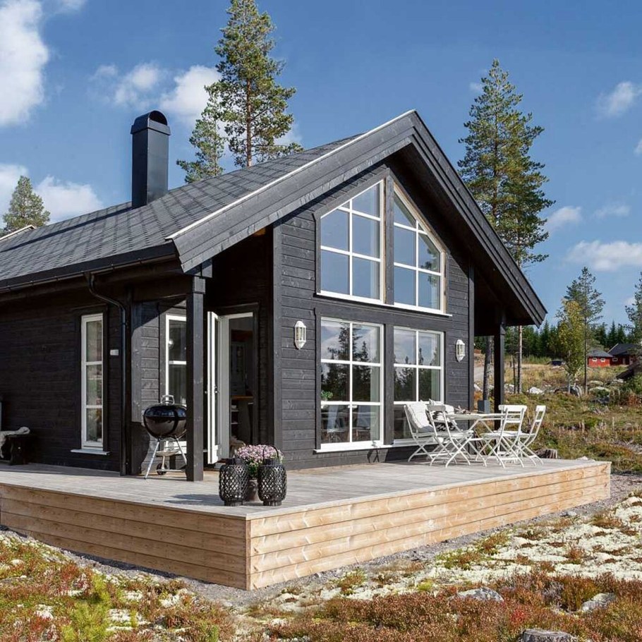 Каркасный дом Скандинавия 1