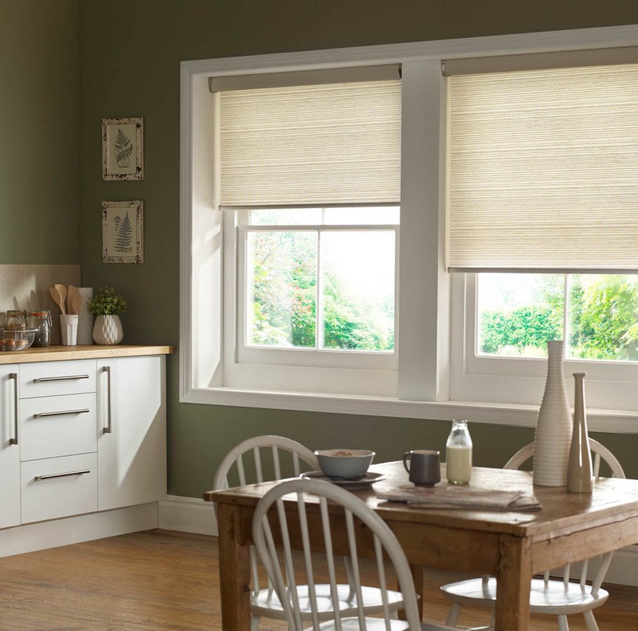 Тканевые жалюзи на кухню