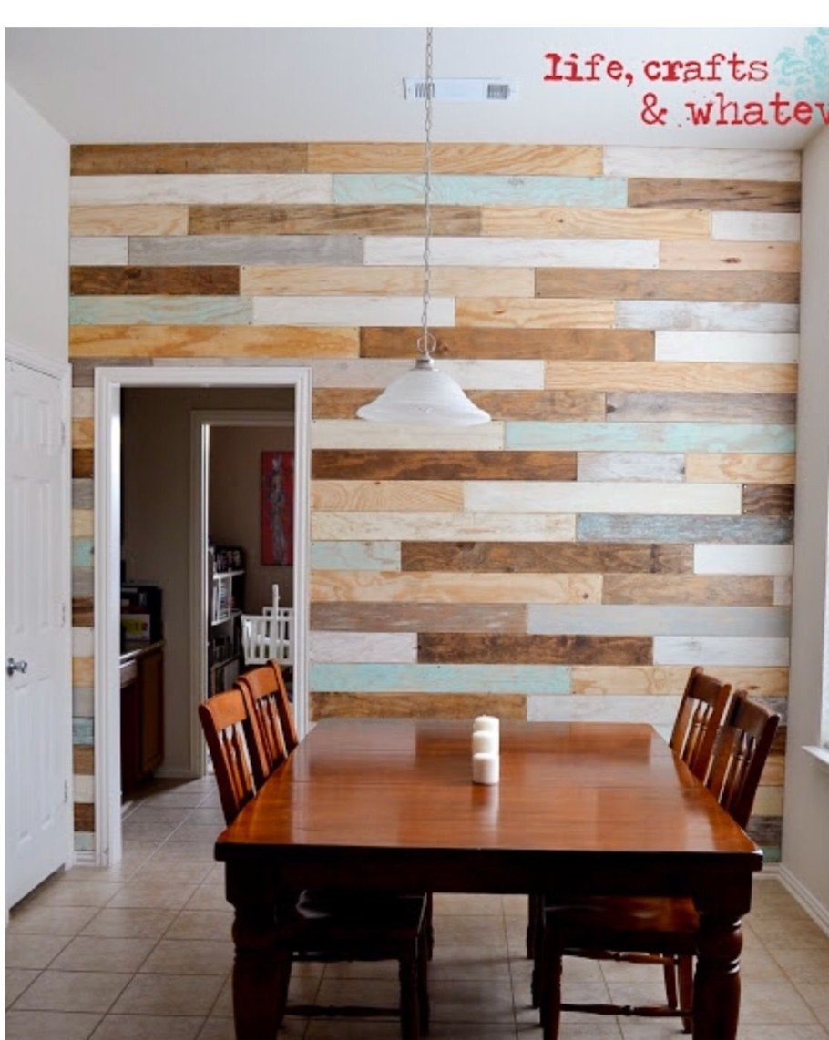 Отделка досками в интерьере