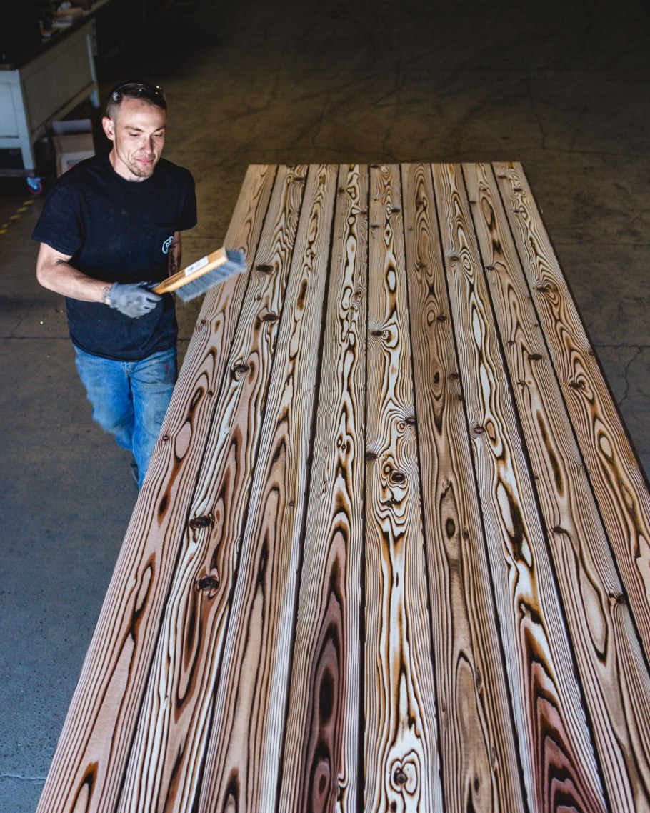 Shou Sugi ban технология