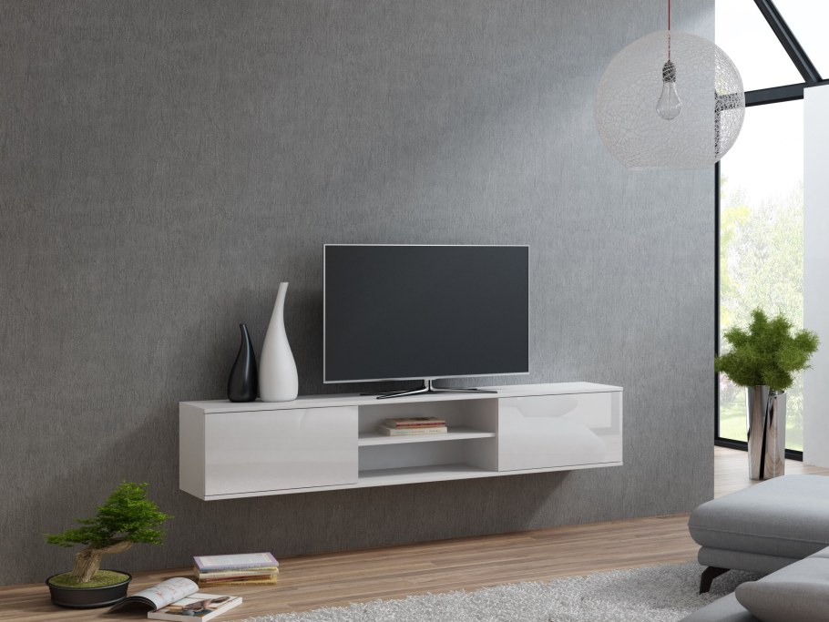 Подвесная тумбочка под телевизор