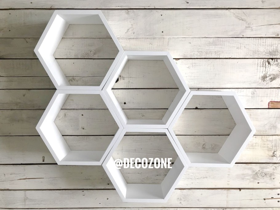 Шестигранные полки соты