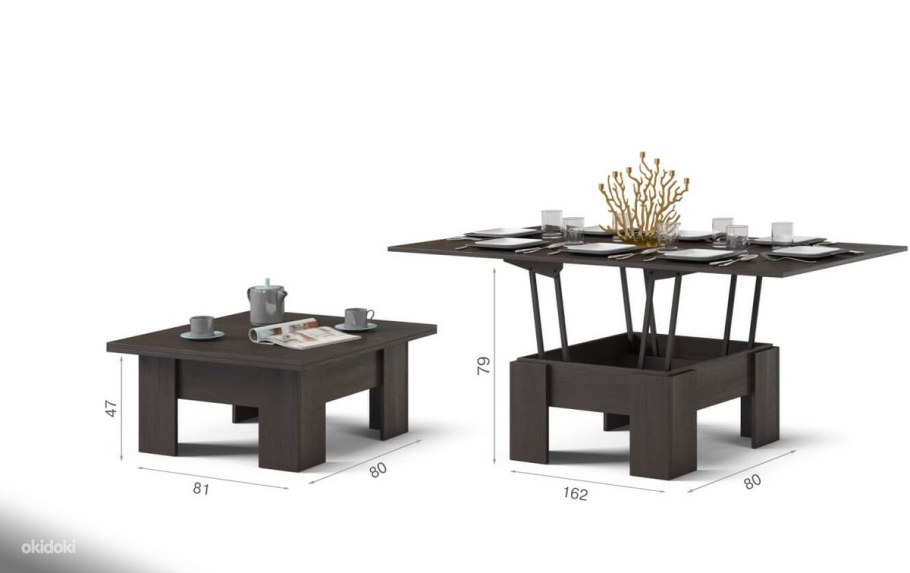 Стол журнальный (трансформер) «glance» Тип 1