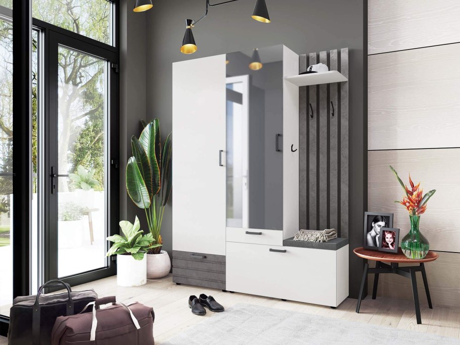 Прихожая Денвер (Риббек серый)