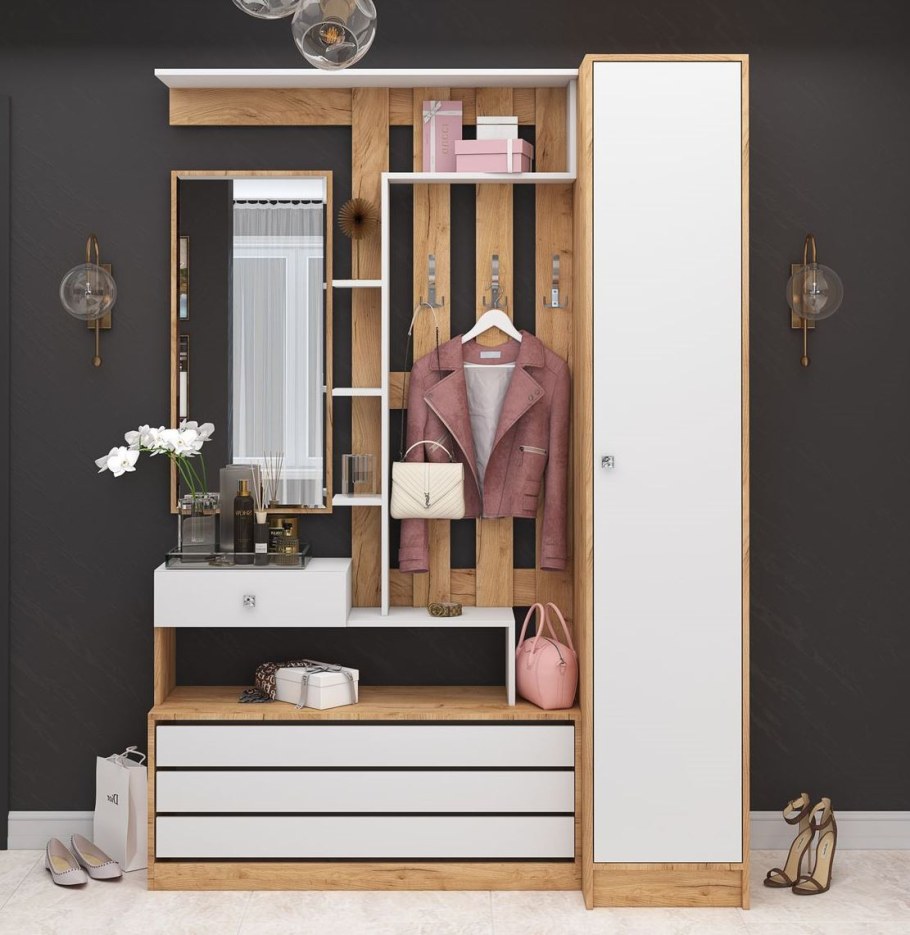 Прихожая дуб крафт золотой