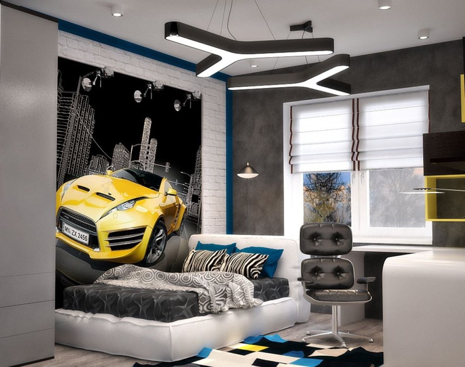 Комнаты для подростков мальчиков