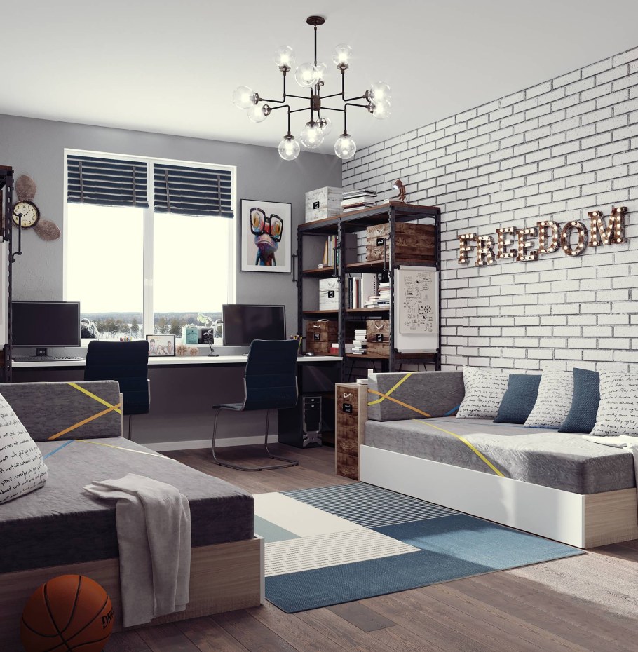 Детская в стиле лофт