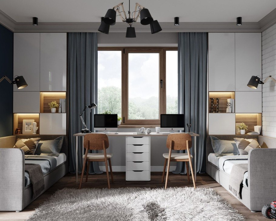 Мебель икеа детская комната для 2 мальчиков