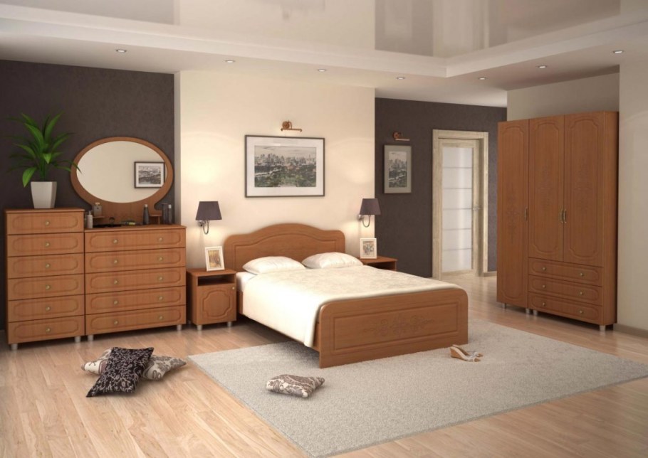 Цвет орех мебель