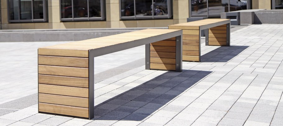 Скамейка Ладья со спинкой sk 093 Аданат