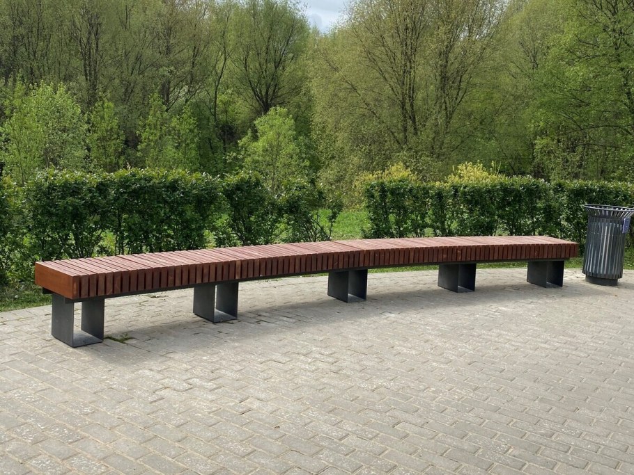 Скамья дуга прямая Аданат