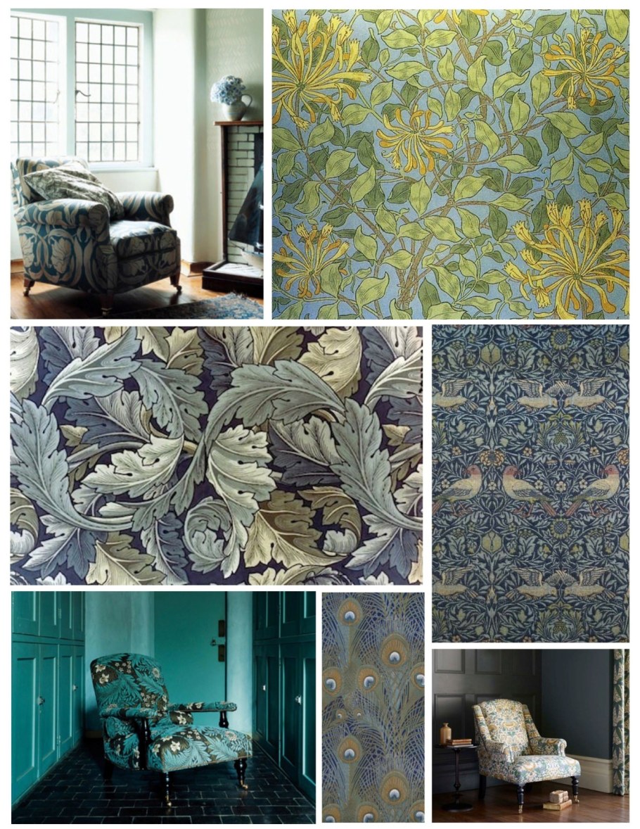 Интерьер в стиле Уильяма Морриса