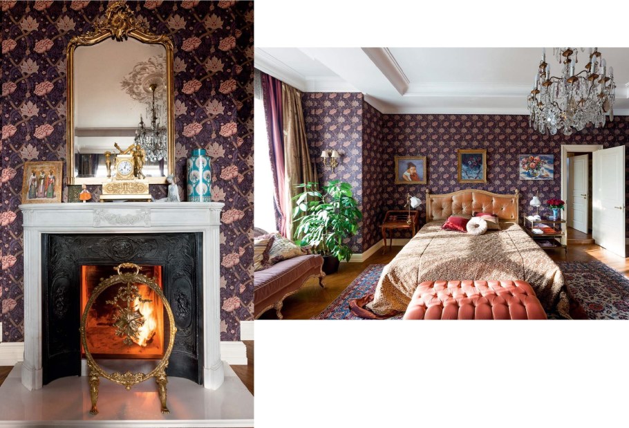 Интерьер холла Уильям Моррис