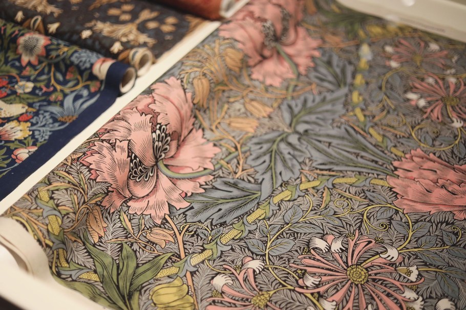 Вильям Моррис ткани