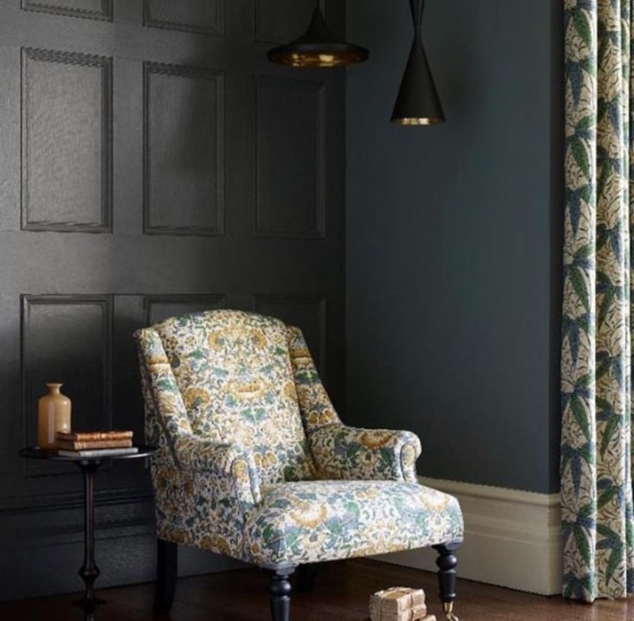 Уильям Моррис ткани интерьер