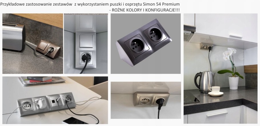 Simon 54 угловая розетка