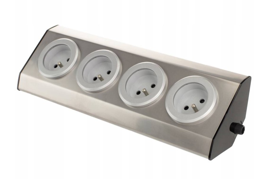 Угловой накладной блок розеток Simon CORNERBOX