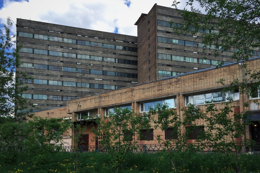 Заброшенный НПО Орион Москва