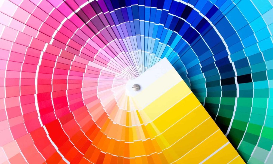 Красивая цветовая гамма яркая