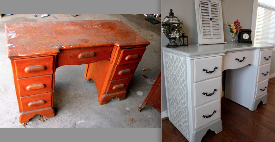 Переделка старой мебели