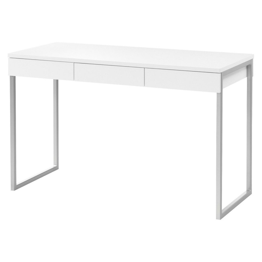 Белый письменный стол KS 1677a