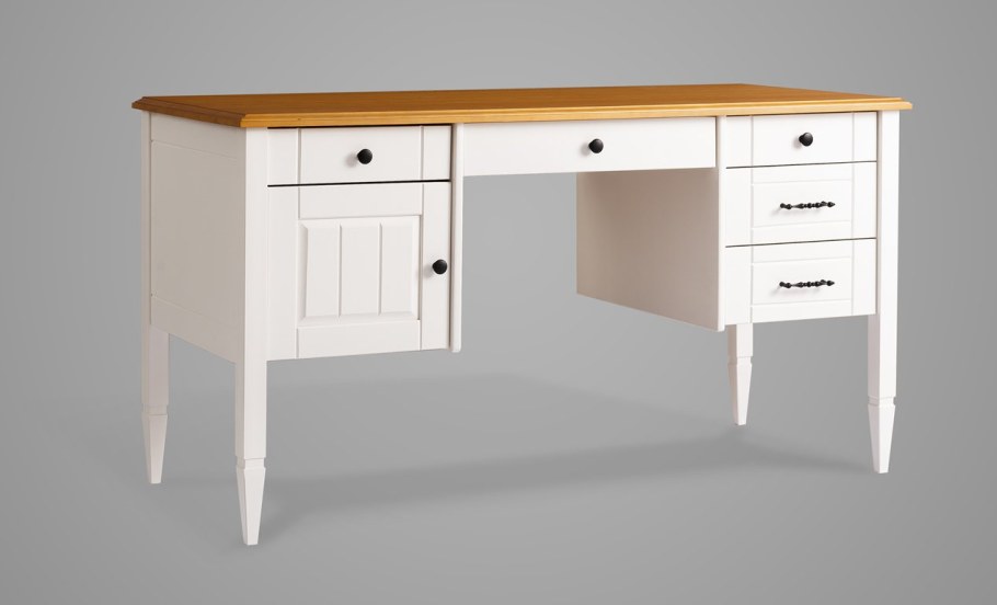 Хелен ПС 01 письменный стол (белый)