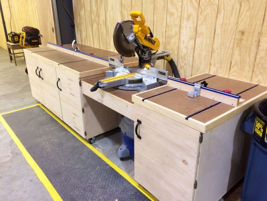 Верстак для торцовочной пилы