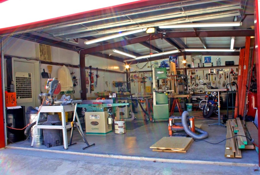 Сварочный цех в гараже