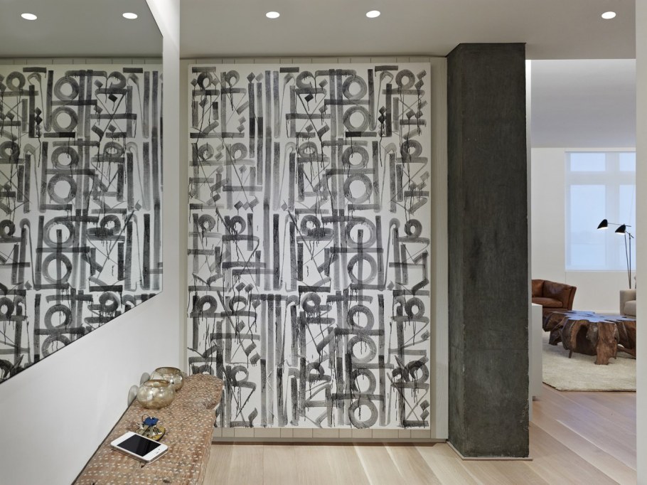 Граффити в интерьере квартиры