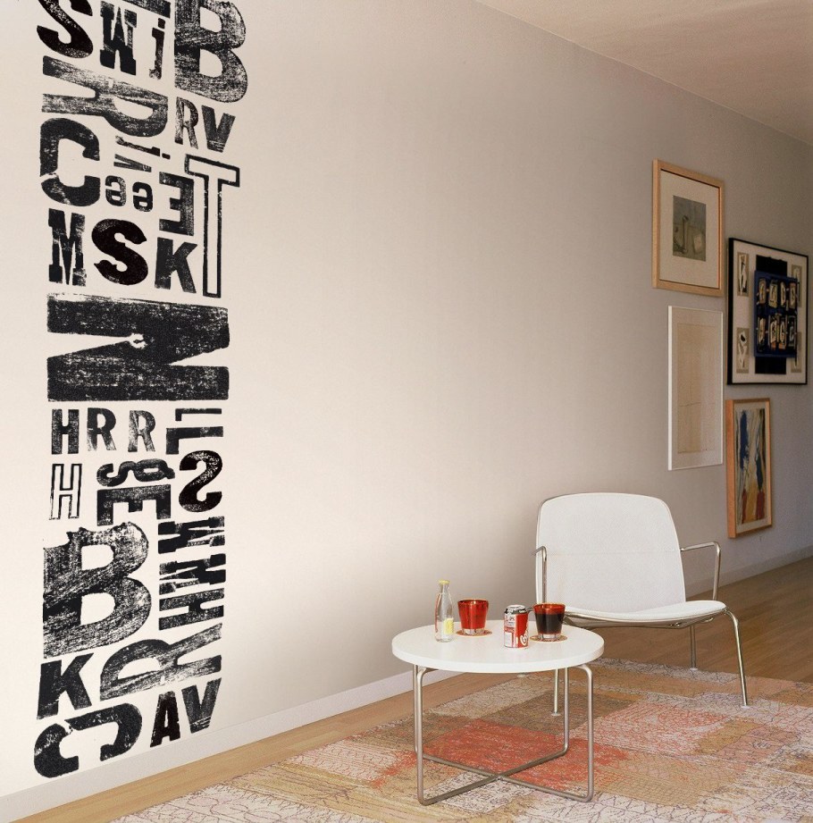 Граффити в интерьере квартиры