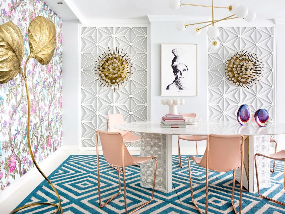 Современный узор в интерьере