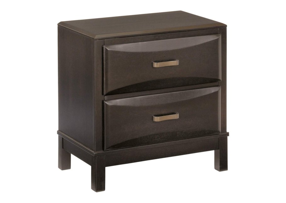 Тумбочка прикроватная темная