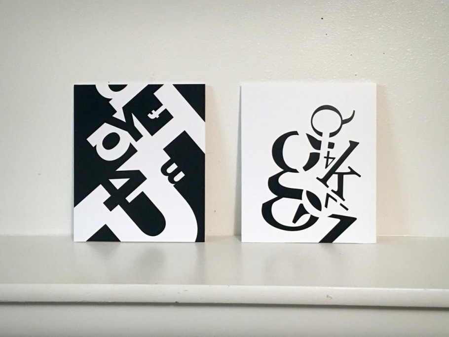 Формальная шрифтовая композиция