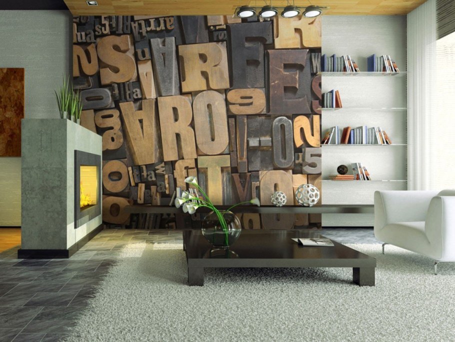 Буквы на стену декор