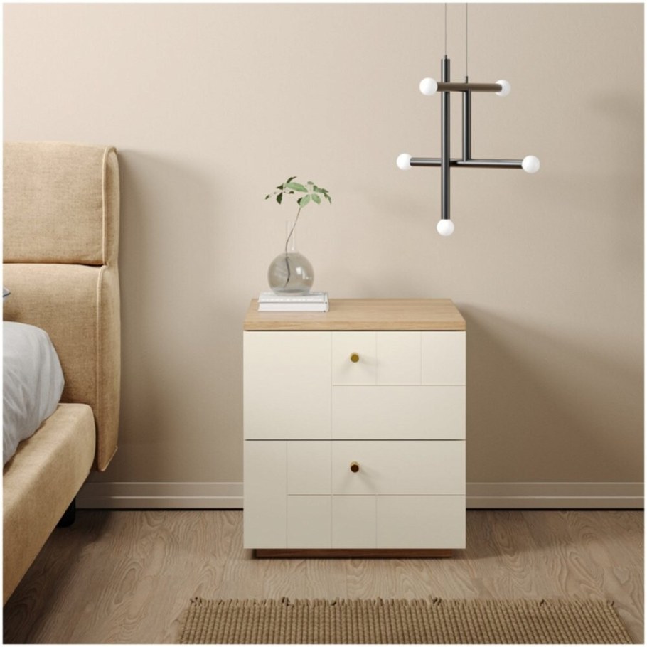 Тумбочка прикроватная в интерьере