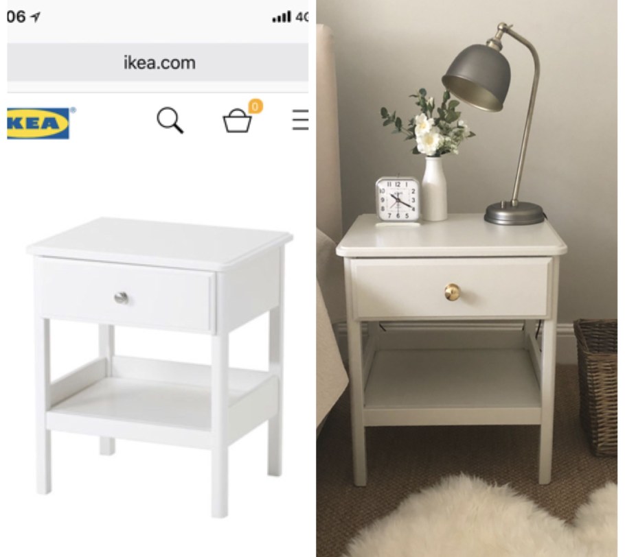 Тумба прикроватная икеа ТИССЕДАЛЬ