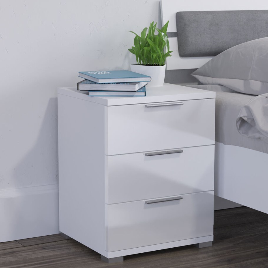Тумба прикроватная белая Орматек