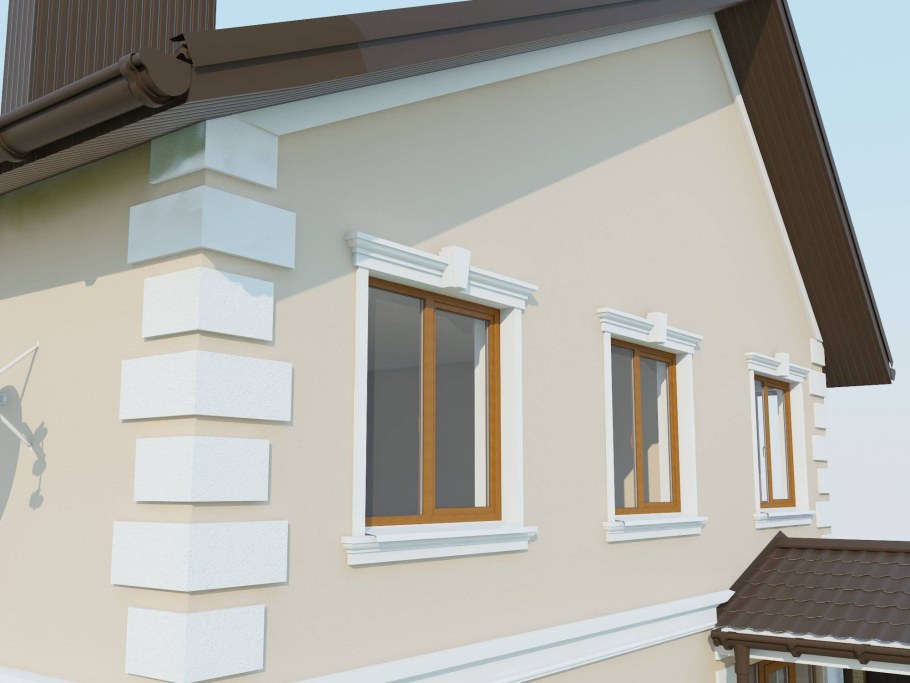 Декор пенопласт фасад