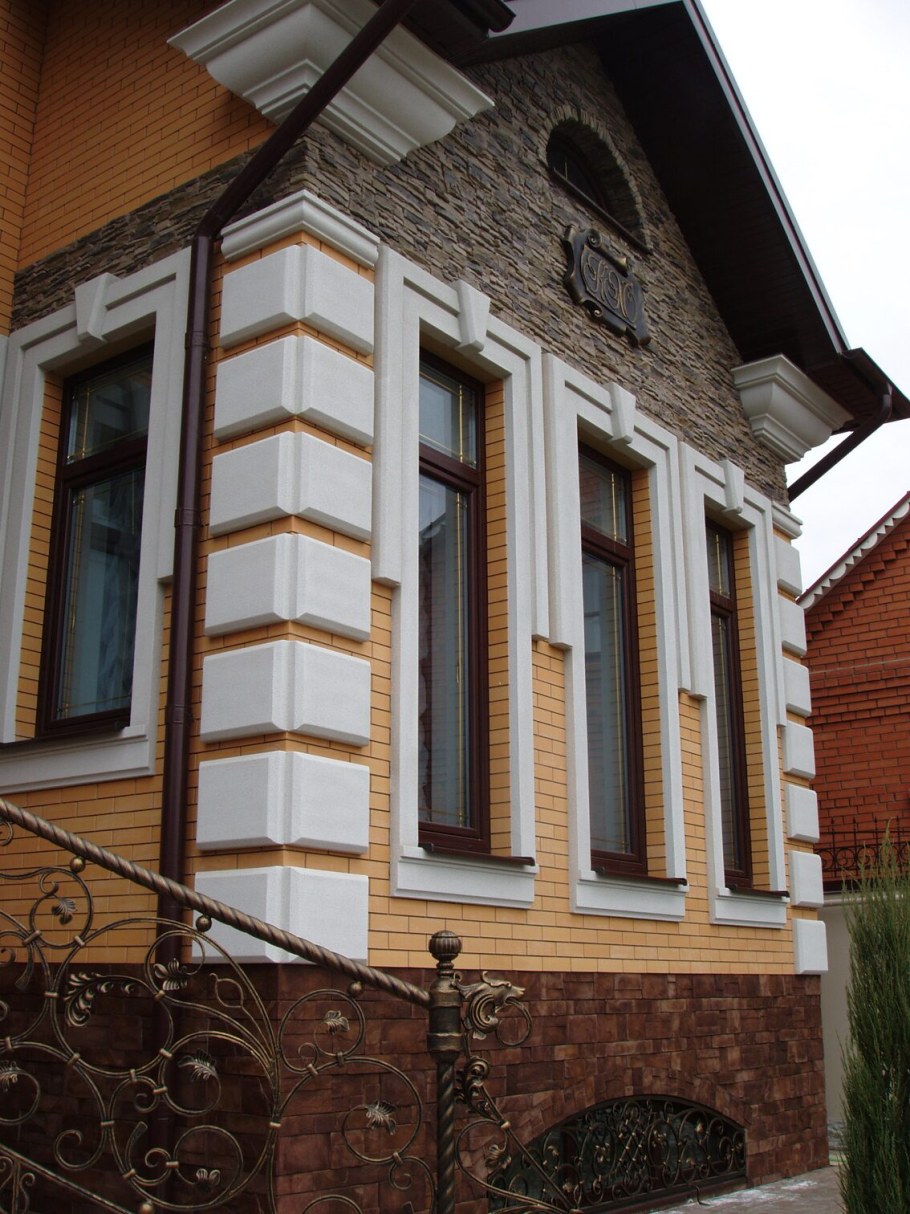 Фасадная отделка дома