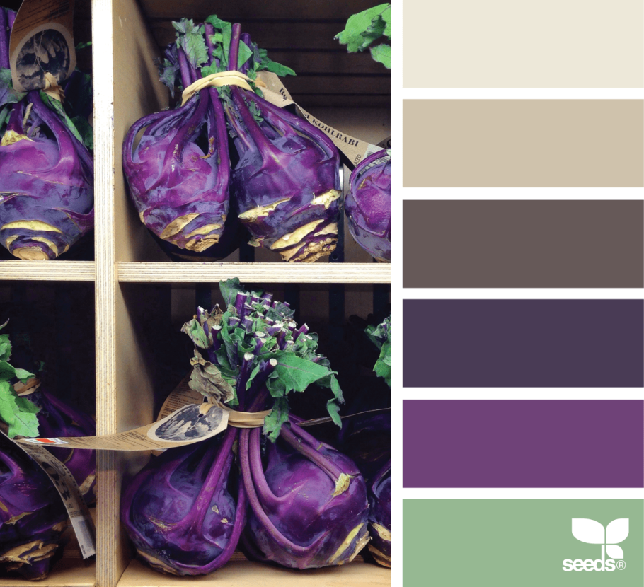 Сочетание с фиолетовым