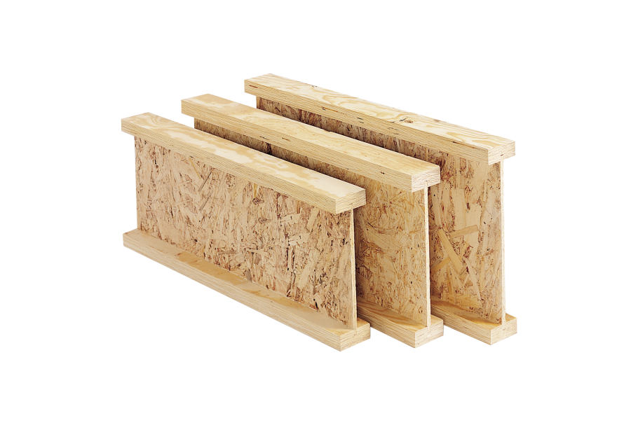 Балка двутавровая деревянная h200