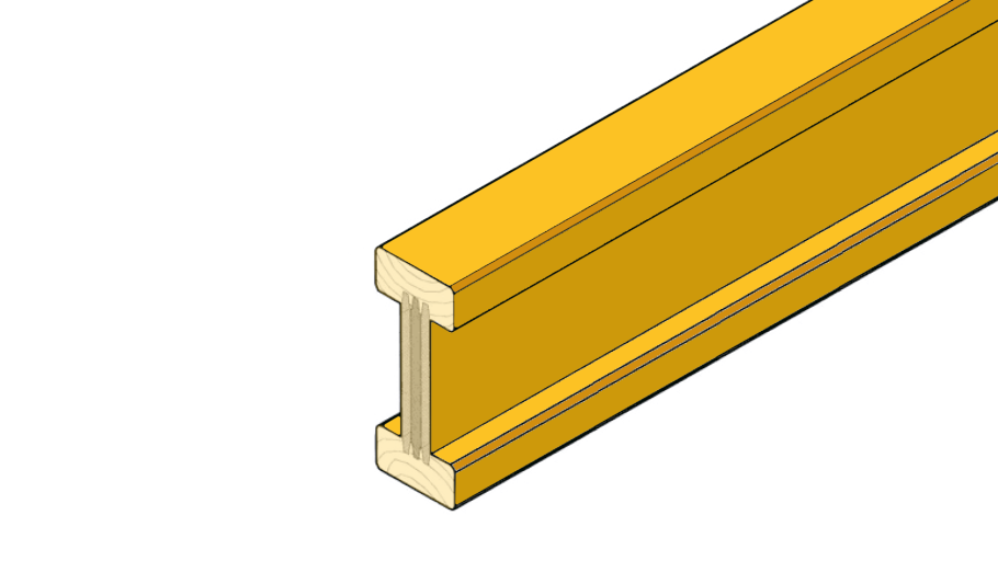 Балка двутавровая 3м
