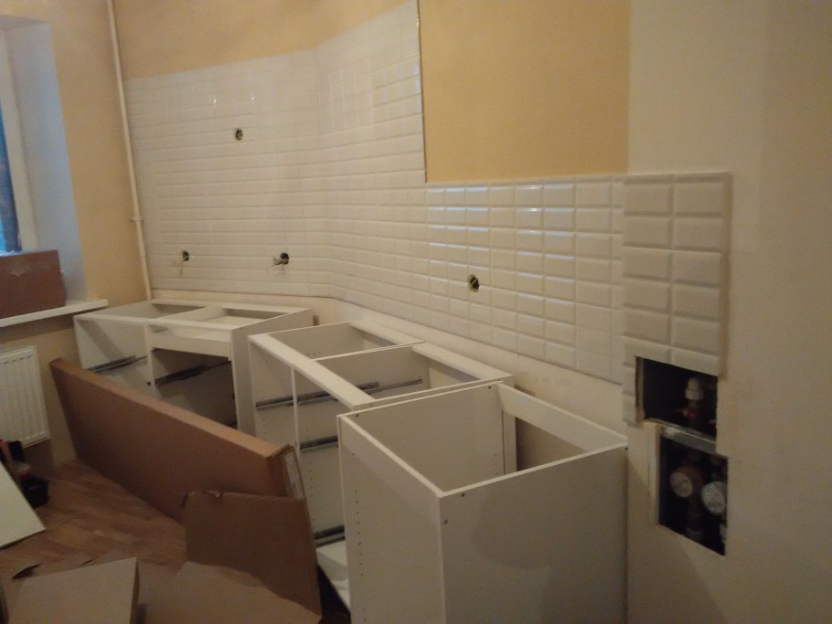 Кухня с углом 135 градусов