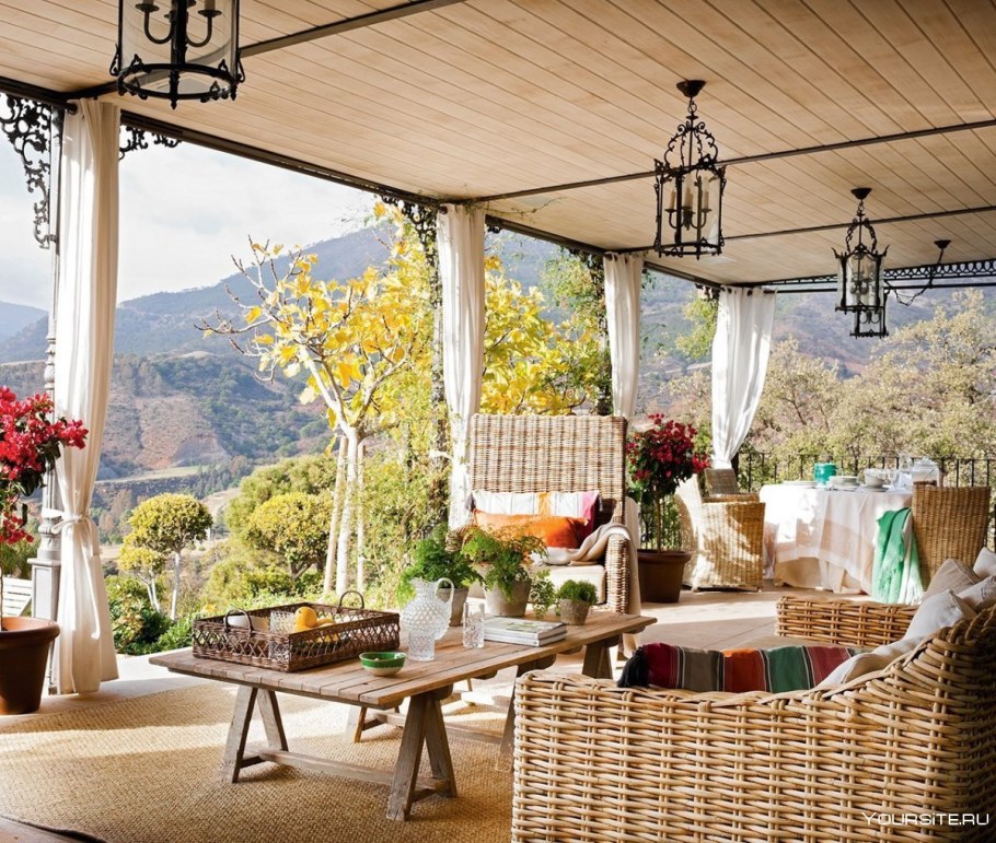 Патио веранда Прованс